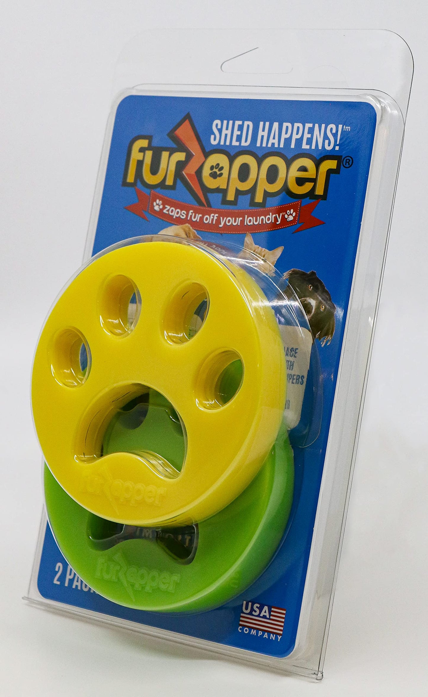 Pet Hair Remover for Laundry, Reusable Dog & Cat Hair Remover Tool - Removes Pet Fur, Hair, Lint, Dander From Clothes & Laundry - Use 1 Per Pet